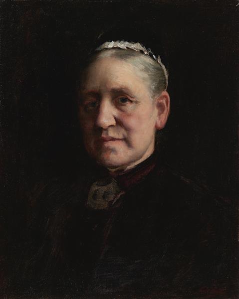 Portrait of Madam Verdier, c.1885 - 1886 - Paul Peel
