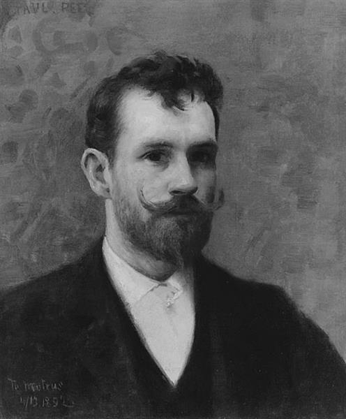Self-portrait, 1892 - Пол Пил