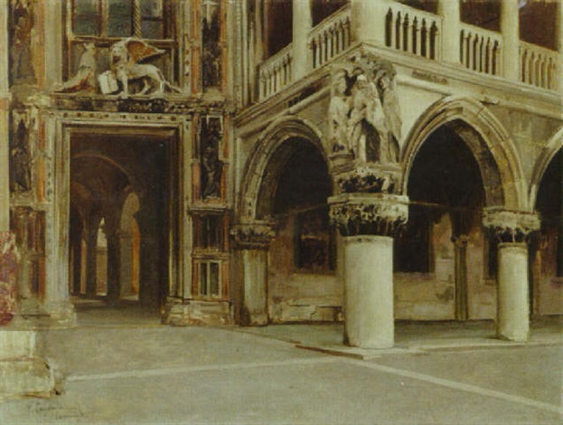 The Doge's Palace, 1909 - Винченцо Каприле