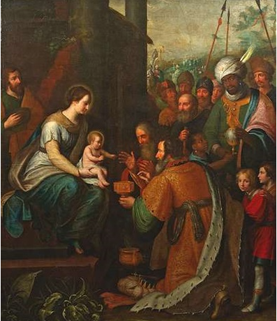 The Adoration of the Magi - Adam van Noort