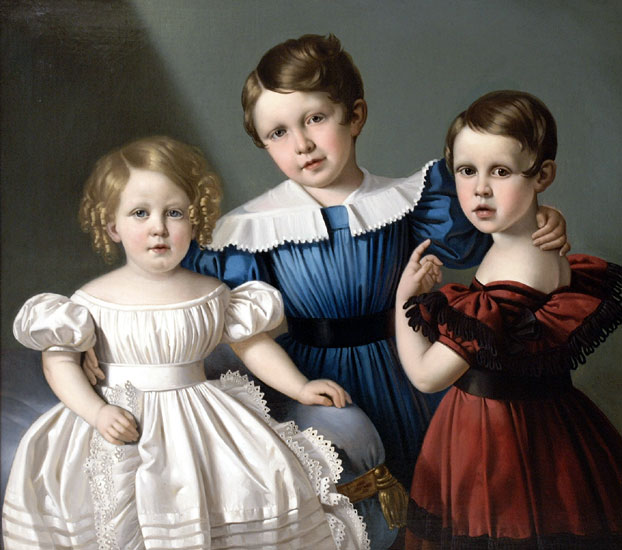 Children of the Greenham family, 1834 - Иосип Томинц