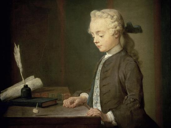 Boy with a Top, c.1735 - Jean-Baptiste-Simeon Chardin