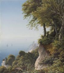 The Cliff of the Mole - Peter Christian Skovgaard