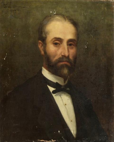 Portrait of a man, 1867 - Paul Trouillebert