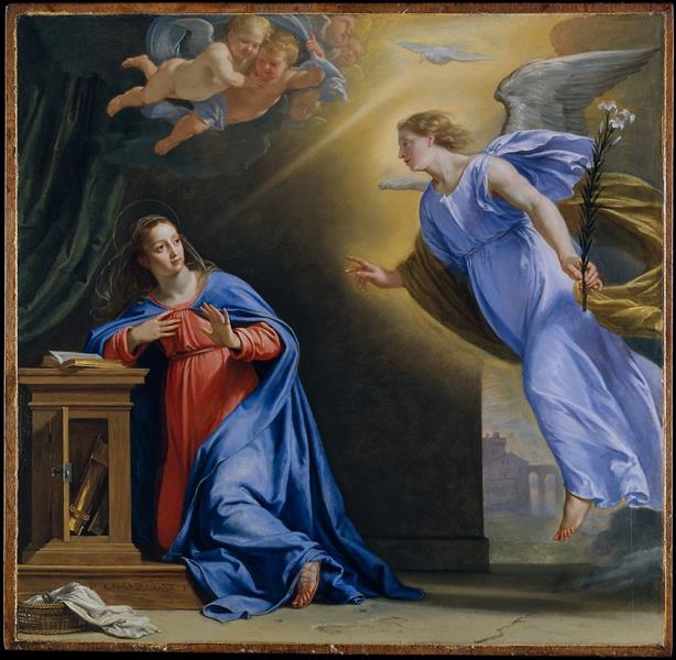 The Annunciation, c.1644 - Philippe de Champaigne