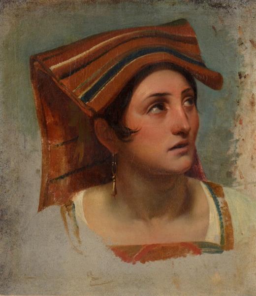 Portrait of Teresina, 1824 - Jean Victor Schnetz