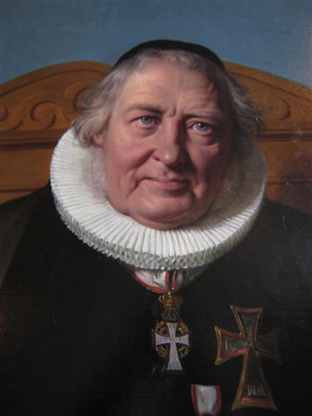Eggert Christopher Tryde, provost of Copenhagen 1838-1857, 1858 - Wilhelm Marstrand