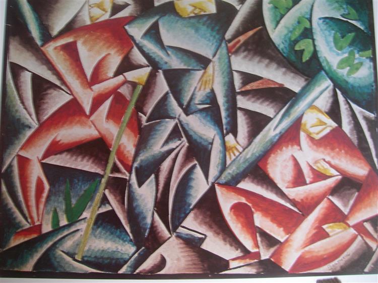 Constructive composition, 1919 - Sándor Bortnyik