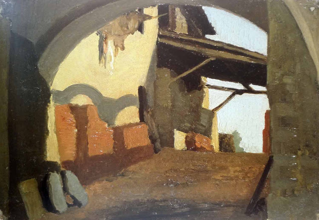 Front porch, 1861 - Vito d'Ancona