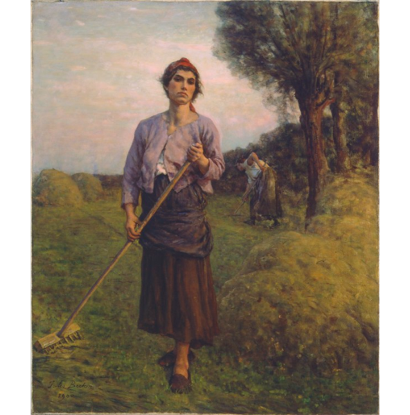 The Gleaner, 1900 - Jules Breton