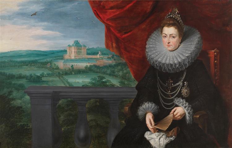 The Infanta Isabel Clara Eugenia, c.1615 - Пітер Пауль Рубенс
