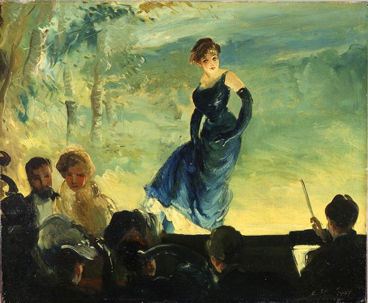 Concert Stage, 1905 - Everett Shinn