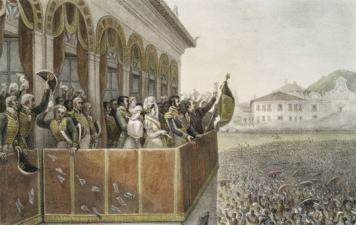 Acclamation of D. Pedro, 1822 - Jean-Baptiste Debret