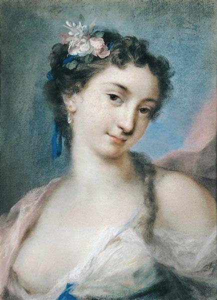 Personification of Spring - Rosalba Carriera