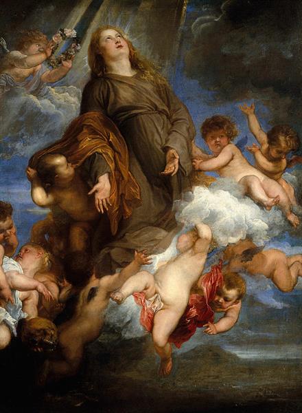 Saint Rosalie Interceding for the Plague-stricken of Palermo - Anthony van Dyck