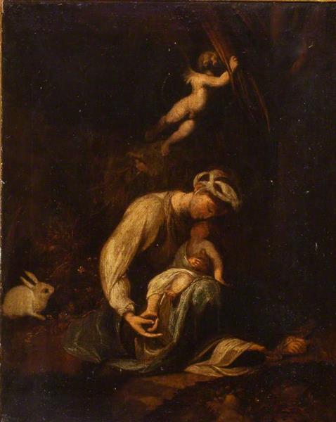 The Virgin and Child - Correggio