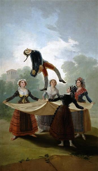 El maniquí de paja, 1791 - 1792 - Francisco de Goya