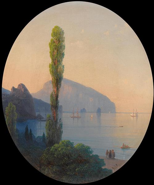 View of the Ayu Dag - Ivan Konstantinovich Aivazovskii