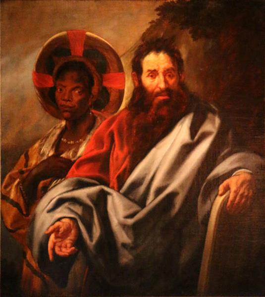 Moses and His Ethiopian Wife, Zipporah - Якоб Йорданс