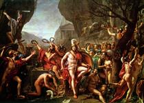 Leonidas at Thermopylae - Jacques-Louis David