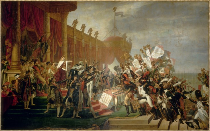 Oath of the Army to the Emperor - Jacques-Louis David