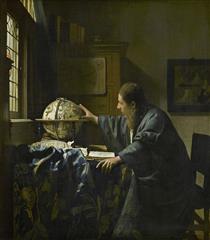 The astronomer - Johannes Vermeer