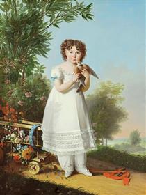 Napoleone Elisa Bacciochi, daughter of Elisa, sister of Napoleon I. - Мари-Гийемин Бенуа