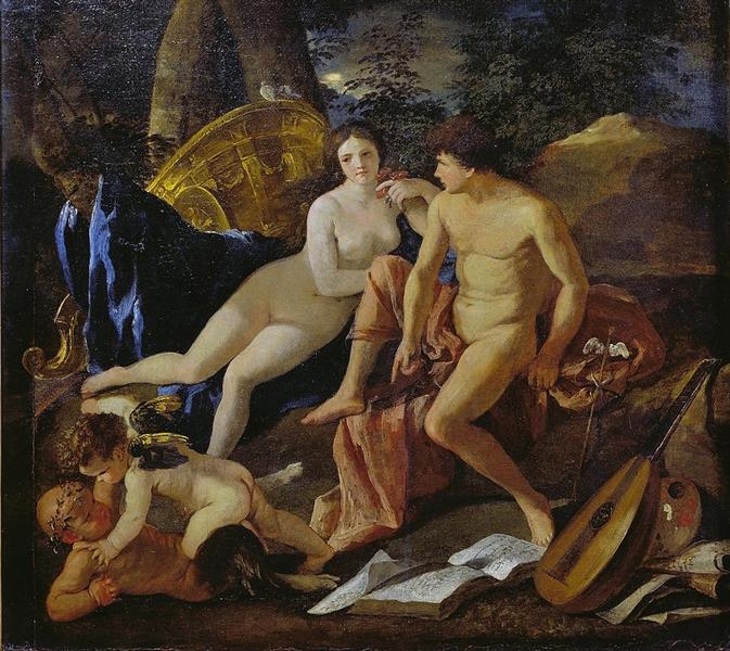 Venus and Mercury - Николя Пуссен