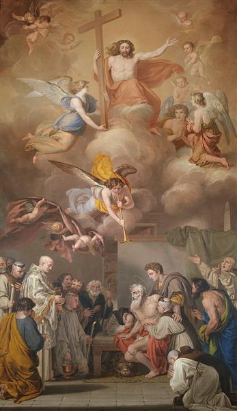 St. Jerome's Last Communion, c.1829 - Rafael Tegeo