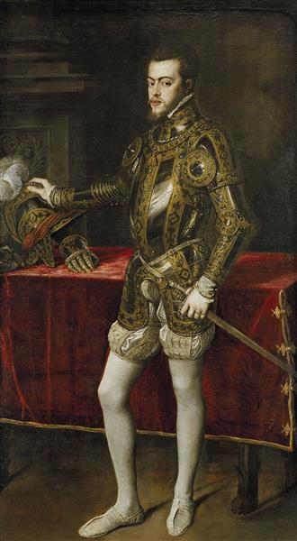 Philipp II, as Prince, 1550 - 1551 - 提香
