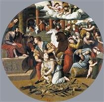 Martyrdom of St Agnes - Vicente Juan Masip