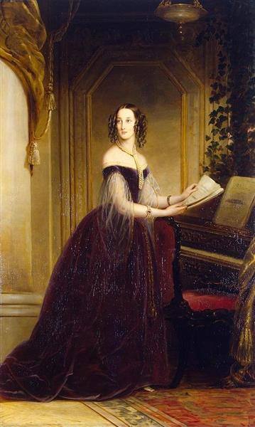 Portrait of Grand Princess Maria Nikolayevna - Кристина Робертсон