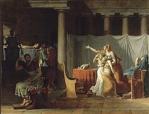 Les licteurs rapportant à Brutus les corps de ses fils - Jacques-Louis David