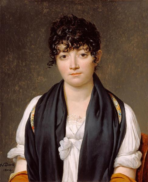 Suzanne Le Peletier De Saint Fargeau - Jacques-Louis David