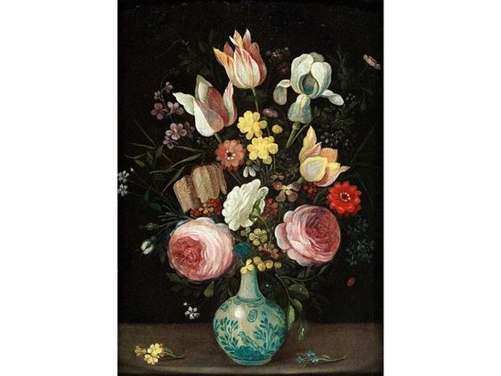Vase with magnificent floral still life - Jan Brueghel the Younger