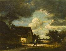 The Passing Storm - Jules Dupre