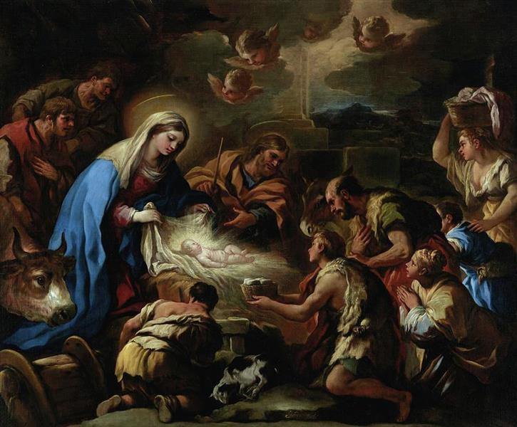 The Adoration of the Shepherds - Luca Giordano