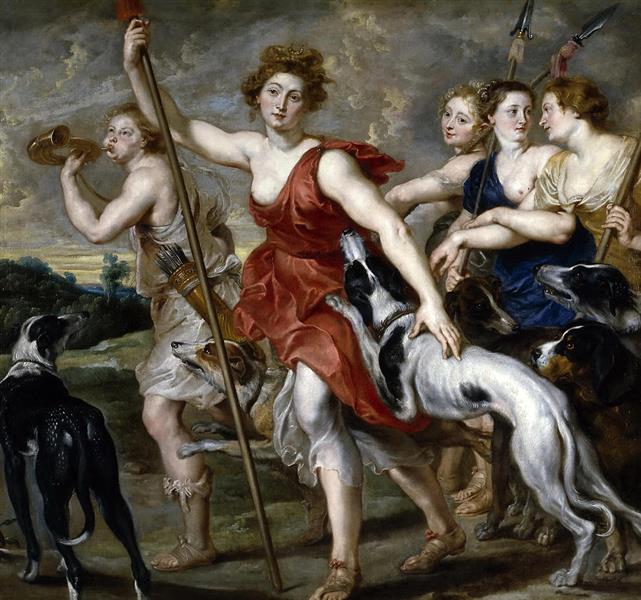 Diana the Huntress - Peter Paul Rubens