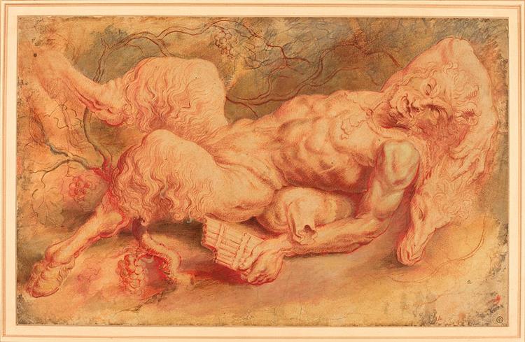Pan Reclining, c.1610 - Pierre Paul Rubens