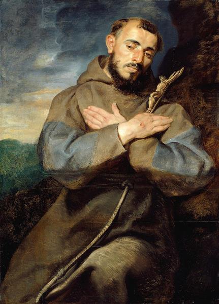 Saint Francis - Pierre Paul Rubens