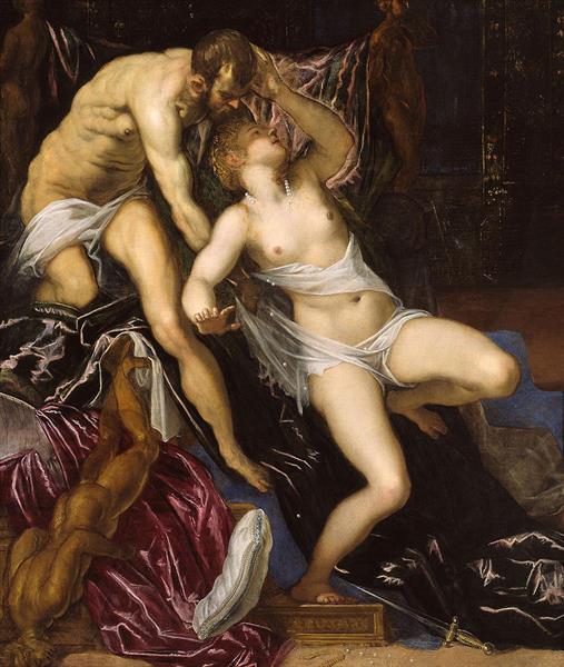 Tarquin and Lucretia - Le Tintoret