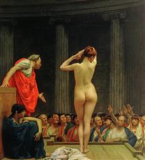 A Roman Slave Market - Jean-Léon Gérôme