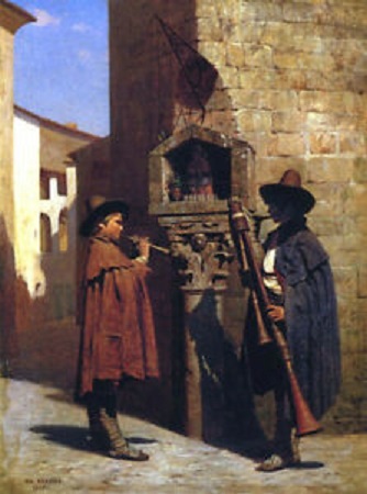 Pifferari, 1857 - Jean-Léon Gérôme
