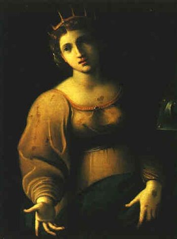 Saint Catherine of Alexandria - Ludovico Carracci