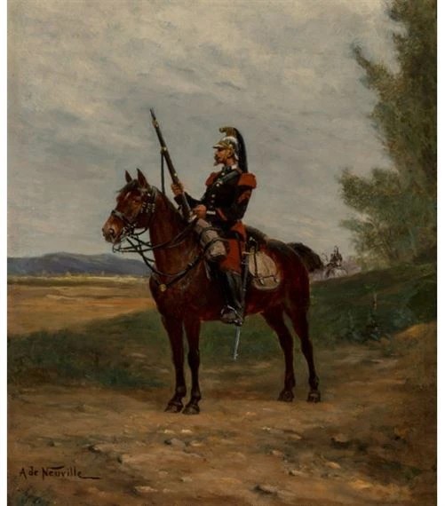French Cavalry Officer - Alphonse-Marie-Adolphe de Neuville