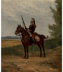 French Cavalry Officer - Alphonse-Marie-Adolphe de Neuville