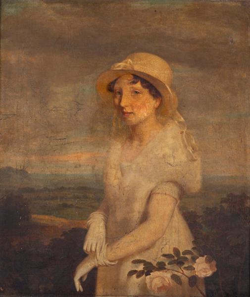 Portrait of Miss Chigneau - Charles Cromwell Ingham