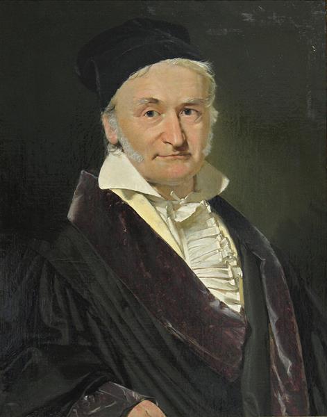 Carl Friedrich Gauss, 1840 - Christian Albrecht Jensen
