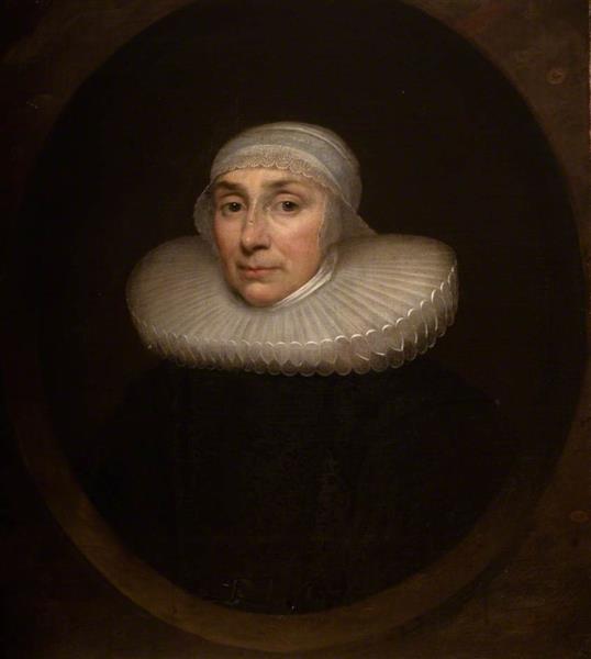 Margaret Talbot, Second Wife of John Talbot (d.1620) - Cornelius Johnson