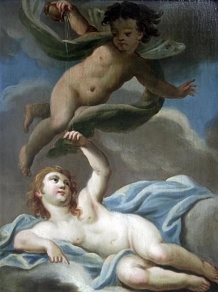 Venus and Cupid - James Thornhill